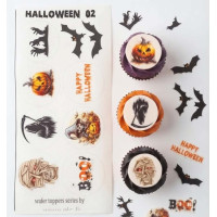 Edible Wafer Toppers Set - Halloween - 2