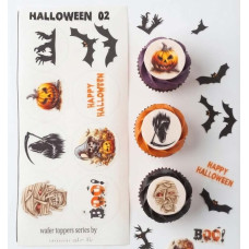 Edible Wafer Toppers Set - Halloween - 2