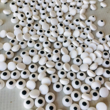 Icing Shapes Sugar Eyes BLACK & WHITE - 11mm Each