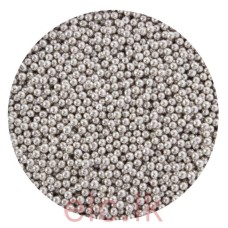 SUGAR PEARLS - 2mm SILVER (20g)