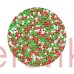 Icing Shapes - CHRISTMAS BLEND NONPAREILS mix (25g)