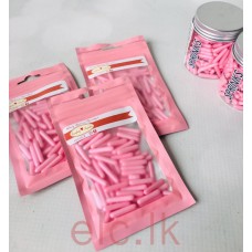 Dragees Rods - SPRINKS - MATTE PINK 25g 