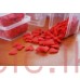 Icing shapes - Jumbo Red Hearts (25g)