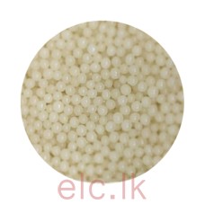 SUGAR PEARLS - 4mm PEARLISED WHITE/IVORY (20g)