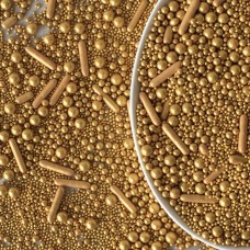 NEW Sprinkles - BUBBLE & BOUNCE MATTE GOLD - 25g