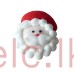 Sugar Shapes - Sugar SANTA FACE - 3D Large 40mm