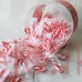 Candy cane - RED & WHITE 5cm