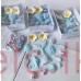 Icing Shapes- Seashells mix with Mermaid Tail - 3D
