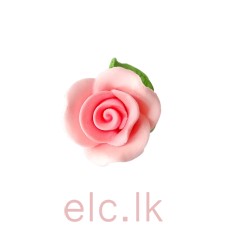 Icing Shapes - Sugar Flowers Rose TINY PINK - 3D