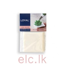 LOYAL Pre-cut Floral Squares Parchment Paper 65mm / 2.5inch