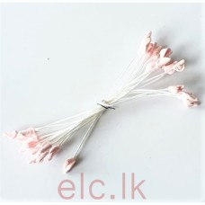 Flower Stamens  - HAMMER HEAD Pink15pcs