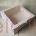 Cake Box - 10 x 10 x 4 inch without Window IVORY  