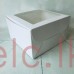 Cake Box IVORY - 10 x 10 x 6 inch with window