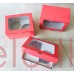 Cupcake Box with insert - 2 holes HOT PINK