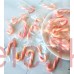 Christmas Candy Cane Mini PINK AND WHITE Assorted 5cm