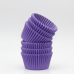 CUPCAKE LINERS X 15 - Purple (550 Size) Inside White