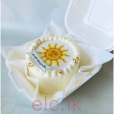 Avurudu Mini Bento cake with Edible Print Design 2