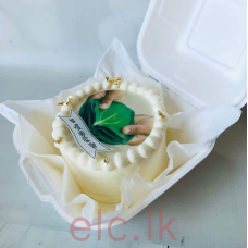Avurudu Mini Bento cake with Edible Print Design 3