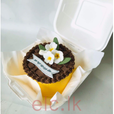Avurudu Mini Bento cake with sugar Araliyas